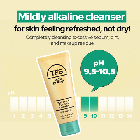 Rice Bright Deep Clean Foaming Cleanser 100ml