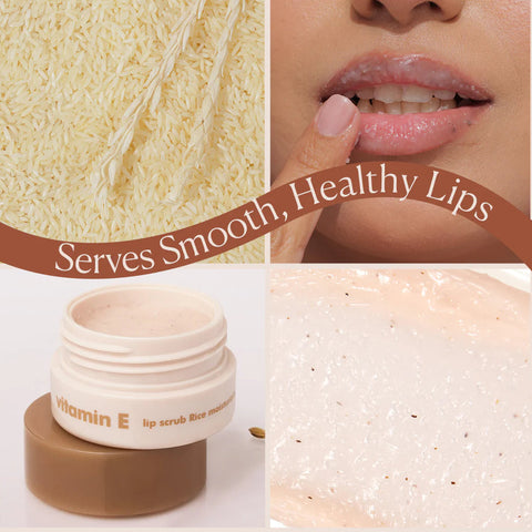 Rice Vitamin E lip Scrub