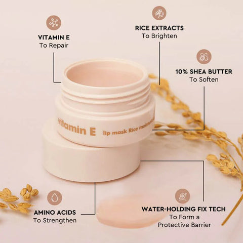 Vitamin E Lip Mask Rice