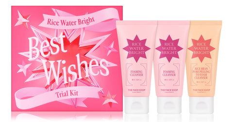 Rice Water Bright Foaming Cleanser Trio Trial Kit