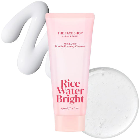 Rice Water Bright Milk&Jelly Double Foaming Cleanser 190ml