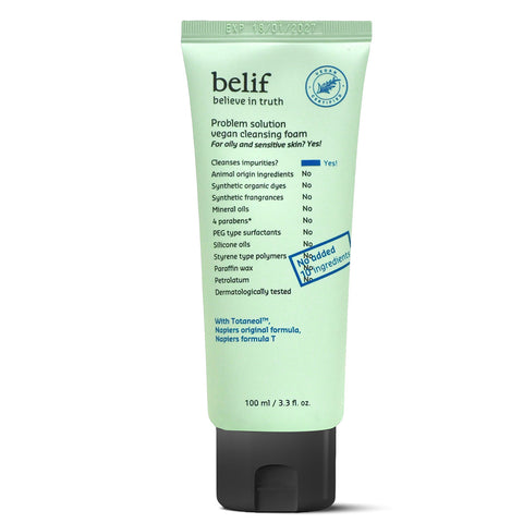 Belif Problem Solution Vegan Cleansing Foam 100 ml