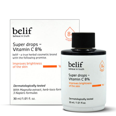 belif super drops- Vitamin C 8% 30ml