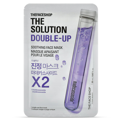 The Solution Double-Up Soothing Face Mask