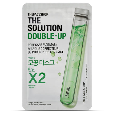 The Solution Double-Up Pore Care Face Mask