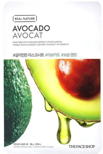 THEFACESHOP REAL NATURE AVOCADO FACE MASK(GZ)