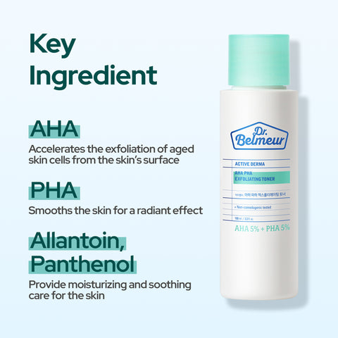 Dr Belmeur AHA/PHA Exfoliating Toner 100ml