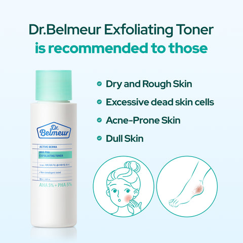 Dr Belmeur AHA/PHA Exfoliating Toner 100ml