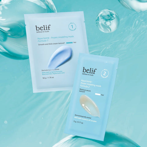 Belif Aqua Bomb Frozen Modeling Mask 1 set