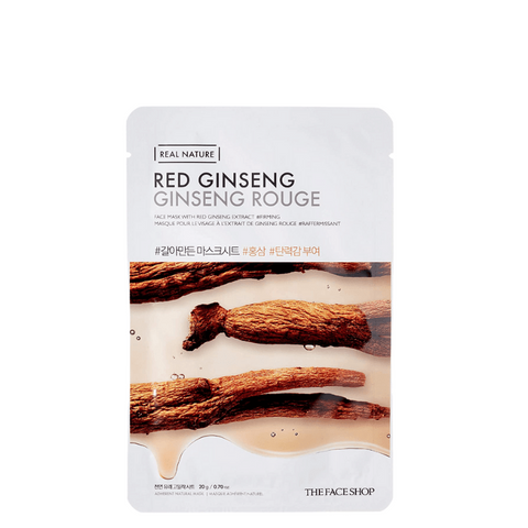 Real Nature Red Ginseng Face Mask