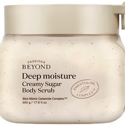 مقشر الجسم الكريمي بالسكر