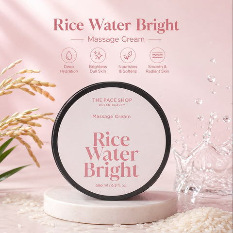 Rice Water Bright Facial Massage Cream – 200ml
