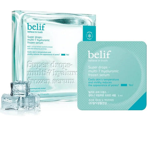 Belif Super Drops - Multi-7 Hyaluronic Frozen Serum