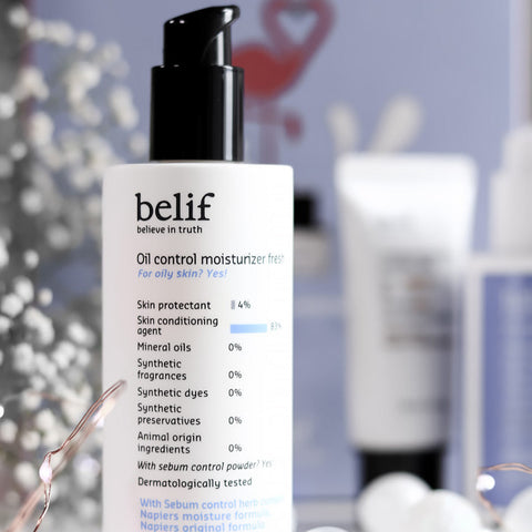 belif Oil control moisturizer fresh