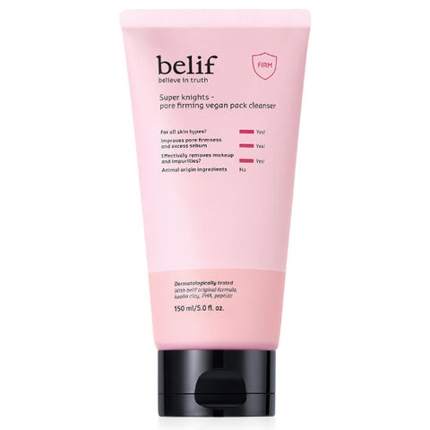 Belif Super Knights - Pore Firming Vegan Pack Cleanser 150Ml