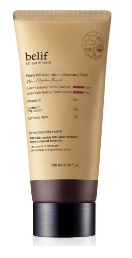 Belif Prime Infusion Repair Cleansing Foam 180