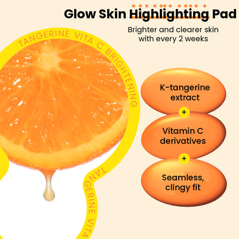 Tangerine Vita C Brightening Toner Pad