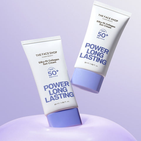 Power Long Lasting Silky Fit Collagen Sun Cream Spf50 pa++++
