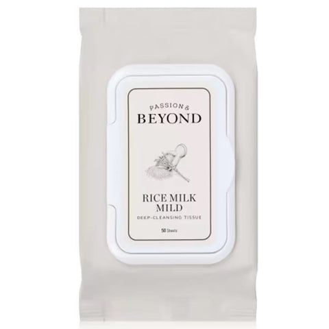 Beyond Rice Milk Mild Deep Cleansing Tissue 50 Sheets