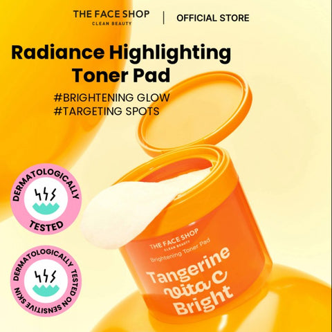Tangerine Vita C Brightening Toner Pad
